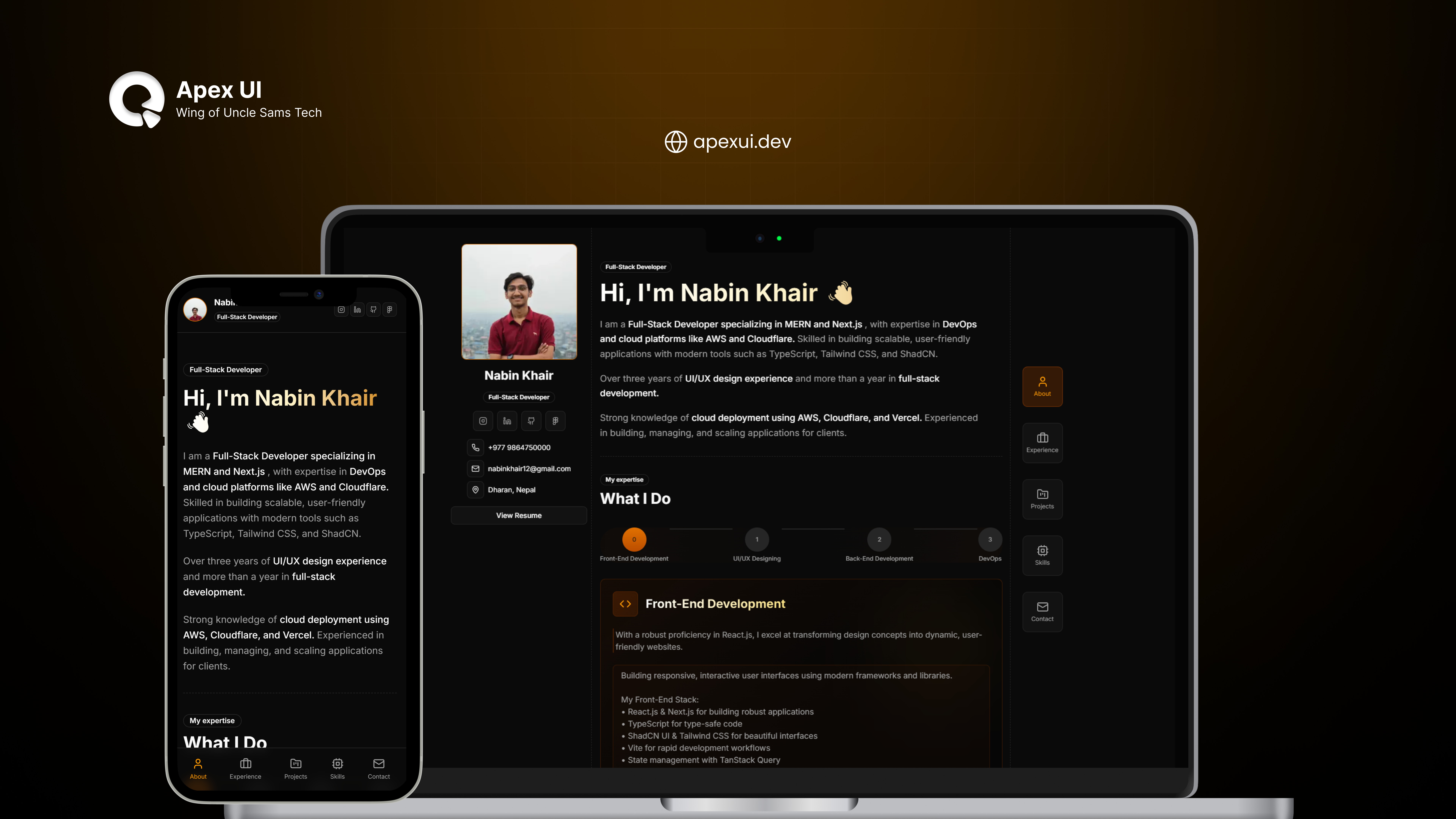 Full Stack Developer Portfolio